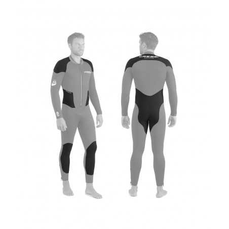 CRESSI Neoprene hooded one-piece wetsuit for men ENDURANCE 5 MM CLV 500003VAR