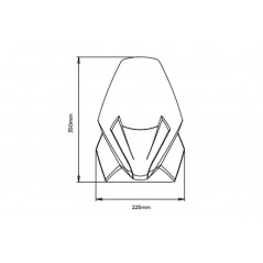 PUIG WINDSCREEN WINDSHIELD SCREEN NEW GENERATION SPORT 20359