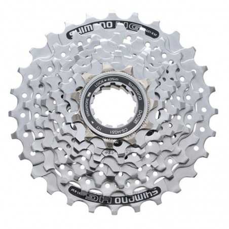 SHIMANO Cassette piñones 8 velocidades CS-HG51 (11-30T) (11/13/15/17/20/23/26/30) 145260