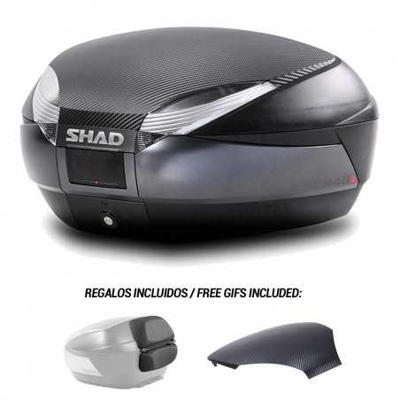 SHAD Side cases + rear trunk + accessories + 3p hardware + mounting hardware SH48 SH23 KIT-257366