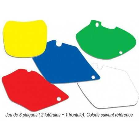 BLACKBIRD RACING Placa portanumeros 6050001504VAR