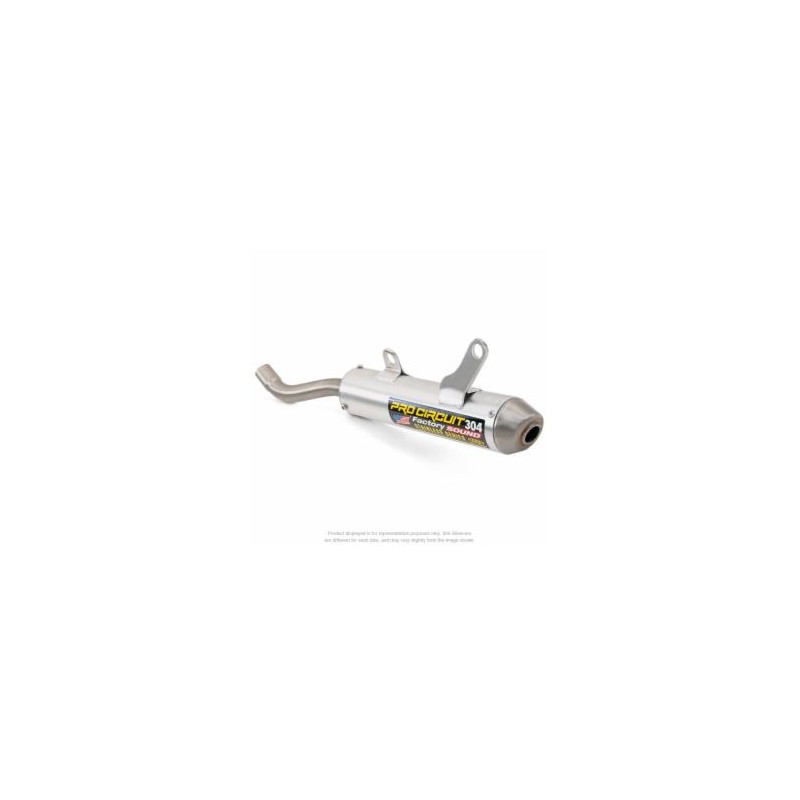 PRO CIRCUIT Aluminum exhaust silencer with steel cover 304 INOX 76000149