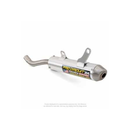 PRO CIRCUIT Silencioso de escape aluminio con tapa acero 304 INOX 76000149