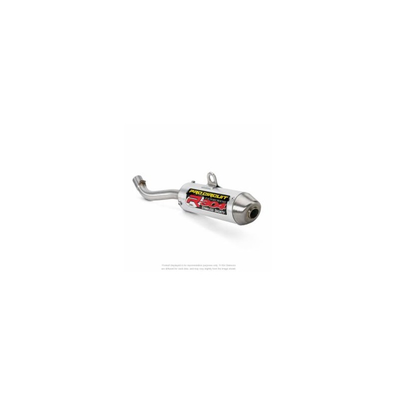 PRO CIRCUIT Aluminum exhaust silencer with steel cover R-304 INOX 76000153