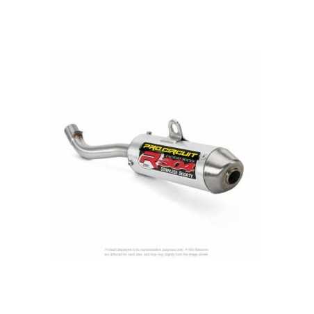 PRO CIRCUIT Aluminum exhaust silencer with steel cover R-304 INOX 76000153