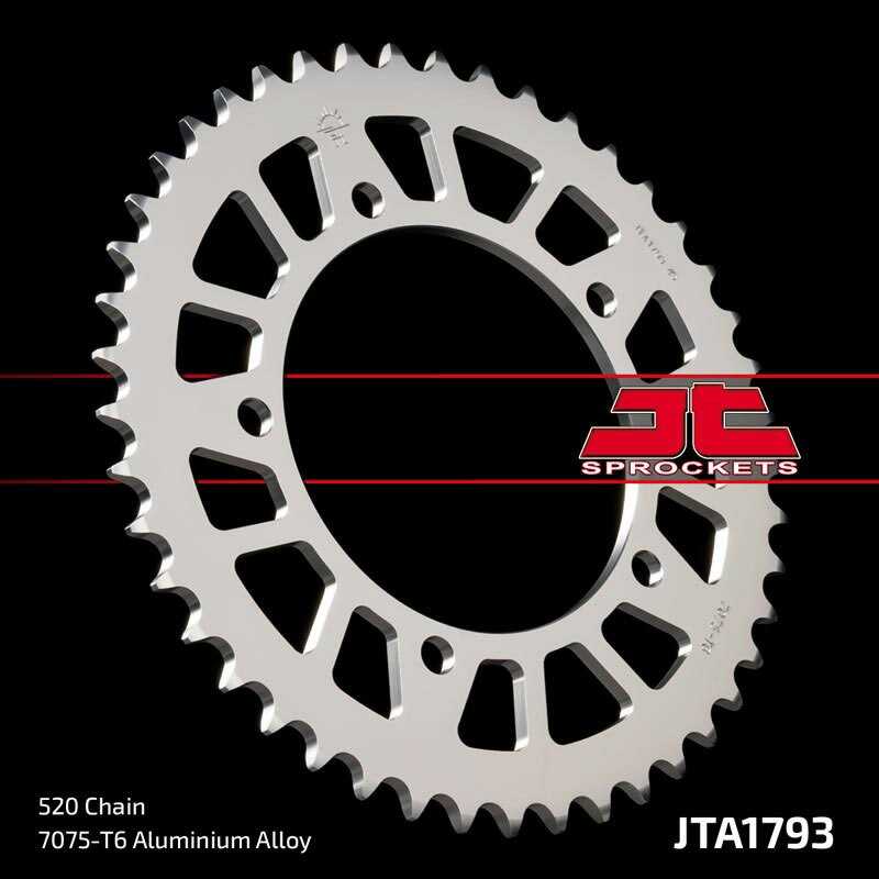 JT SPROCKETS Aluminum transmission plate crown 47 1793 4090017147