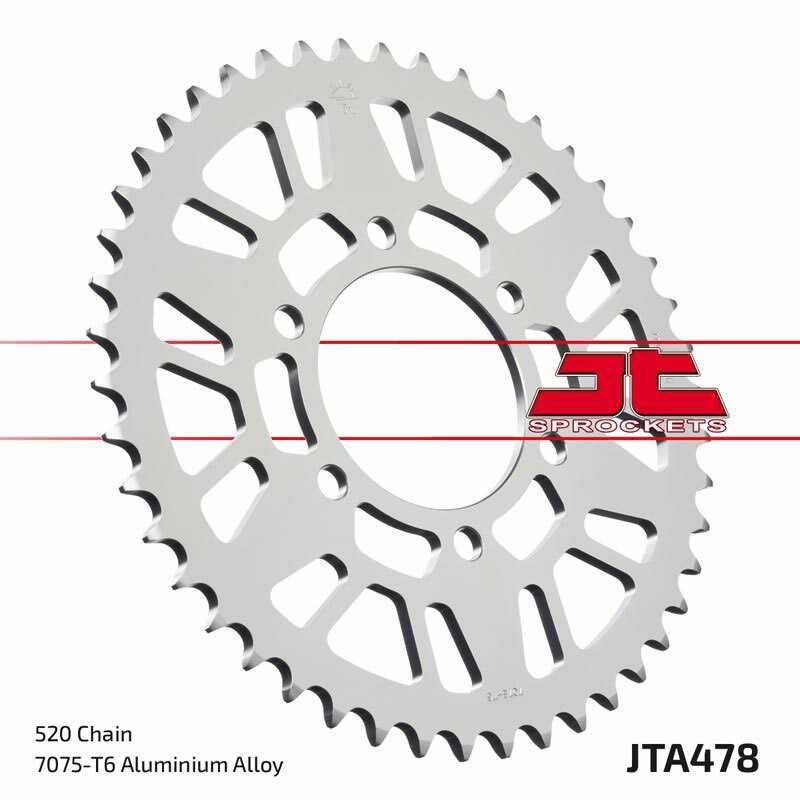 JT SPROCKETS Aluminum transmission plate crown 45 478 4090021245