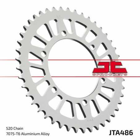 JT SPROCKETS Aluminum transmission plate crown 42 486 4090021342