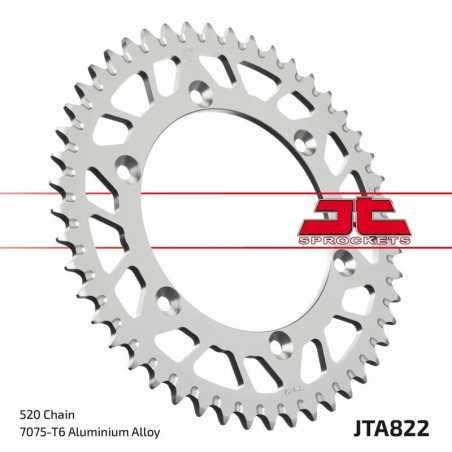 JT SPROCKETS Aluminum transmission plate crown 50 822 4090021450