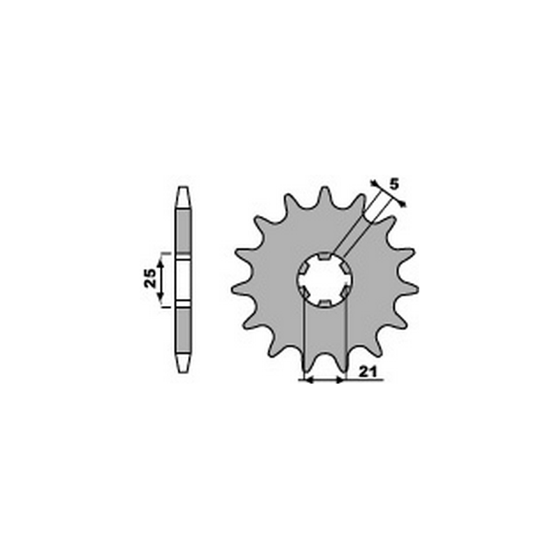 PBR Chain sprocket 520 46456913