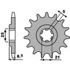PBR Chain sprocket 520 46472514