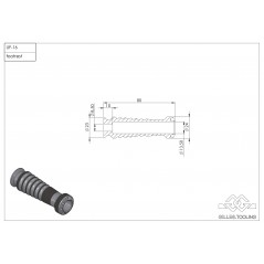 GILLES Estriberas deportivas para pasajero TOOLING 41900215
