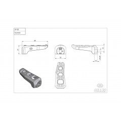 GILLES Estriberas touring para pasajero TOOLING 41900158