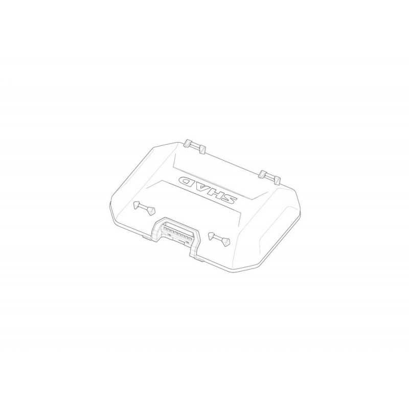 SHAD Recambio tapa superior maleta baul trasero TERRA 203471RB