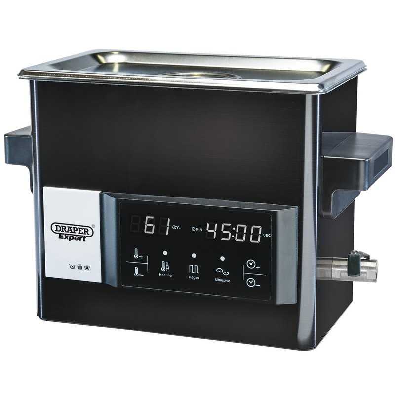 DRAPER Tanque de limpieza por ultrasonido 27 L 51000010