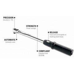EXPERT Llave dinamometrica 3/8' 10-50 NM 893321