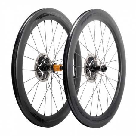 PROGRESS Juego de ruedas bicicleta DISC 15X110/12X142 CAMPAGNOLO PUNEDCJCPNG