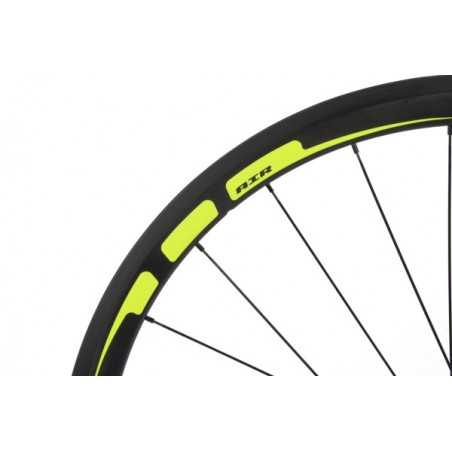 PROGRESS Bicycle tire rim AIRSPEED CARBON 44 MM - 19 MM ROAD 18 AIRSPEED CARBON 44 MM - 19 MM ROAD 18 PGLLASPC449NG18