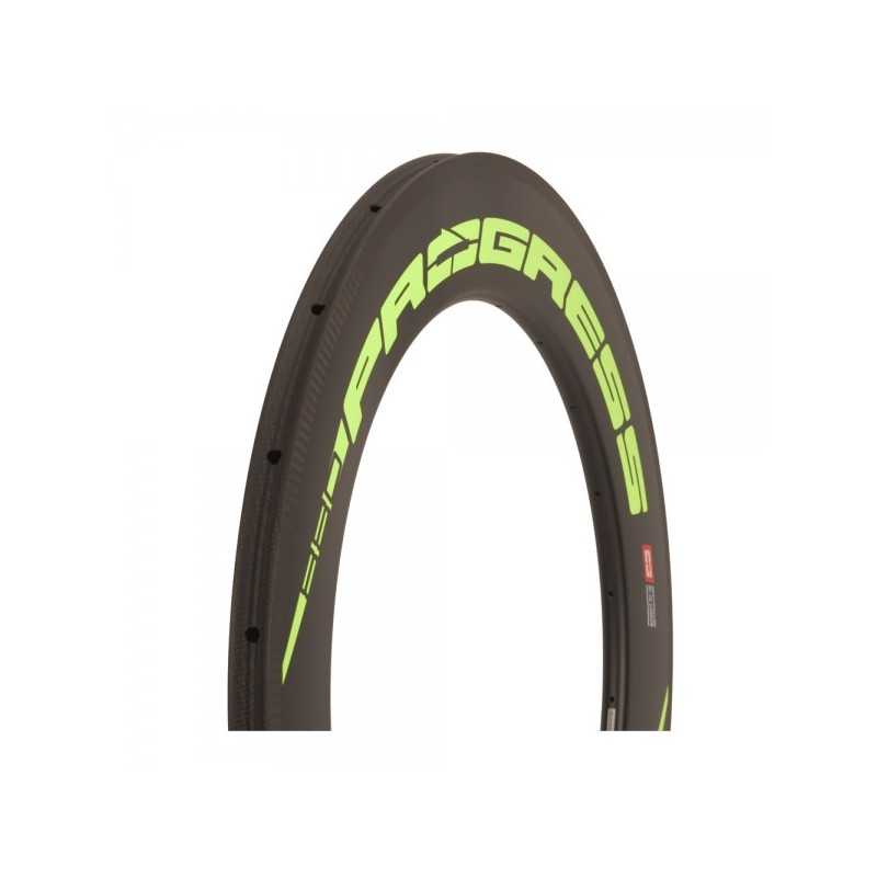 PROGRESS Llanta para tubular SPACE CARBON 88MM ROAD 16 PGLLCBA880NG16V