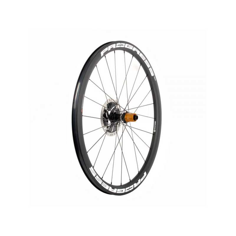 PROGRESS Rueda trasera bicicleta AIR DISC 12X142 CAMPAGNOLO PGRUAIRDCTCPBL