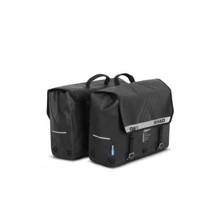SHAD Alforjas semirrigidas laterales + herraje maletas SW42 KIT-245743