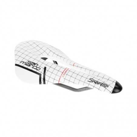 SAN MARCO Sillín de bicicleta ASPIDE SHORT OPEN-FIT CARBON FX WIDE 8009456110174