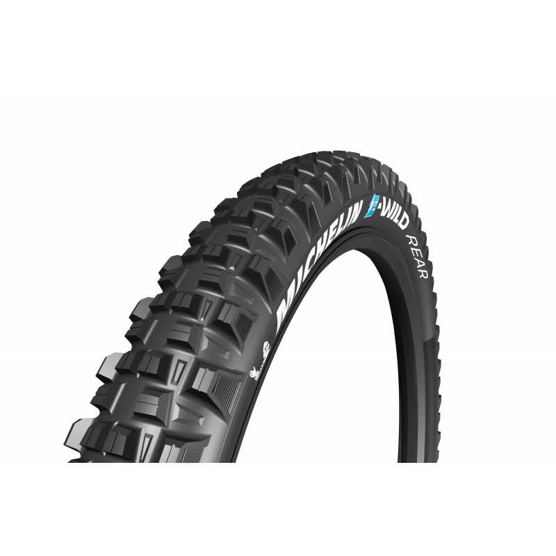 MICHELIN Cubierta neumático plegable 27.5X2.60 E-WILD REAR GUM-X TUBELESS 56649