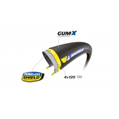 MICHELIN Cubierta neumático plegable 700X25 POWER CUP TUBELESS 59589