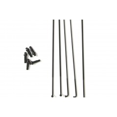 MASSI Pack 5 spokes + nuts X-TECH 50 264 MM 59664