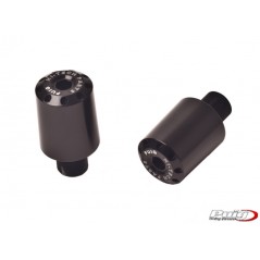 PUIG HANDLEBAR END COUNTERWEIGHTS, LONG ALUMINUM 40MM 5622