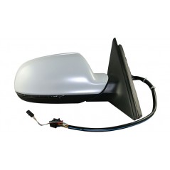 Right mirror electric aspherical thermal primed folding intermittent