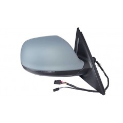 Intermittent primed thermal convex electric right mirror