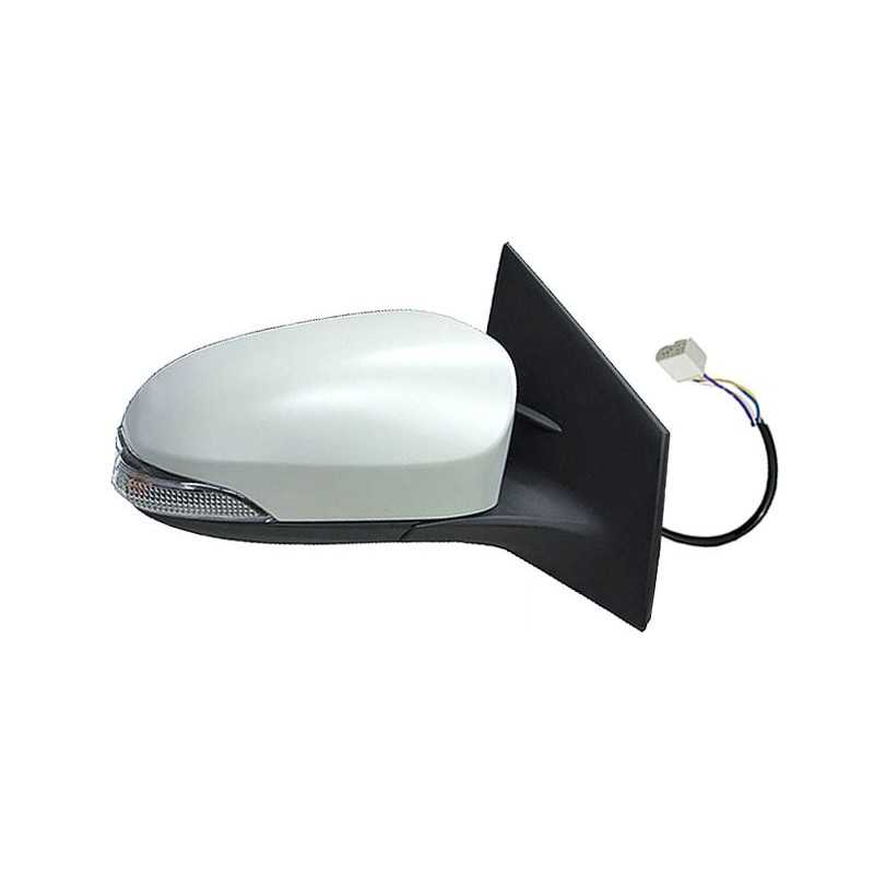 Right mirror electric convex thermal primed folding intermittent