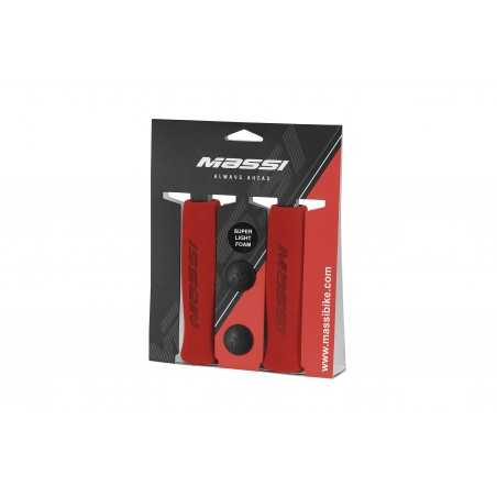 MASSI Puños de bicicleta espuma Comp Light - Negro 34958VAR