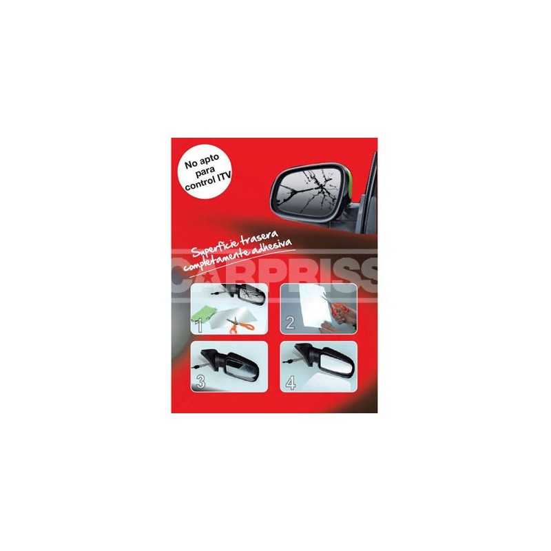 CARPRISS Kit reparación espejo retrovisor de emergencia 25X17.5 CM 72423202