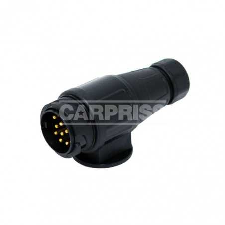 CARPRISS Caja 10 conectores enchufe remolque 13 polos ABS 70410013