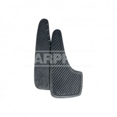 CARPRISS Set of 2 rubber mudguards 36X21 CM 70577704