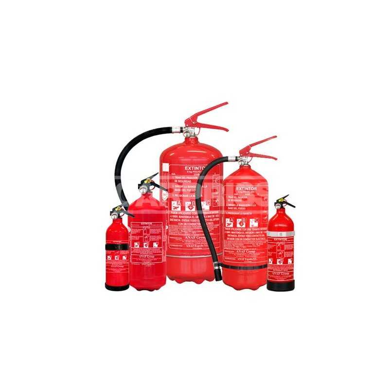 CARPRISS Fire extinguisher with wall support ABC 3KG 79610005