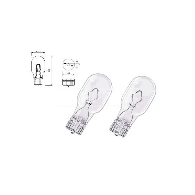 CARPRISS 2-pole bulb lamp 12V 21/4W 12V 21/4W (10UD) 79780264