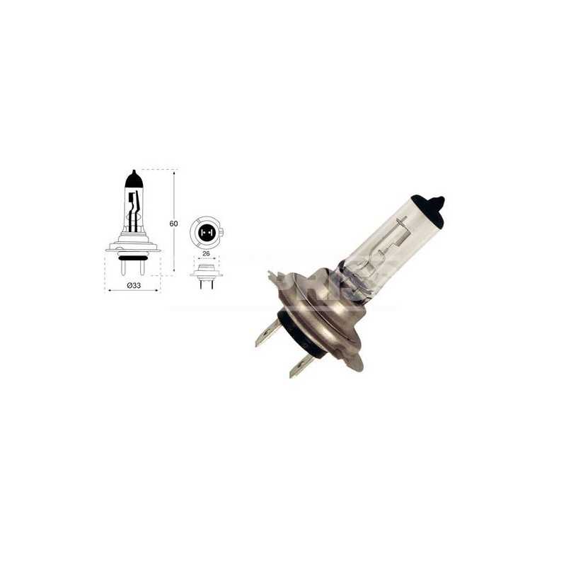 CARPRISS Lámpara bombilla para camión H7 24V 70W (10UD) 79780241