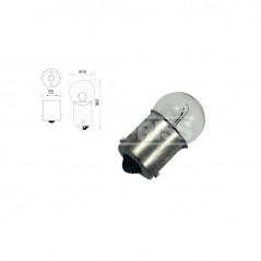 CARPRISS Caja 10 lámparas bombilla luz matrícula 24V 5W 79780281