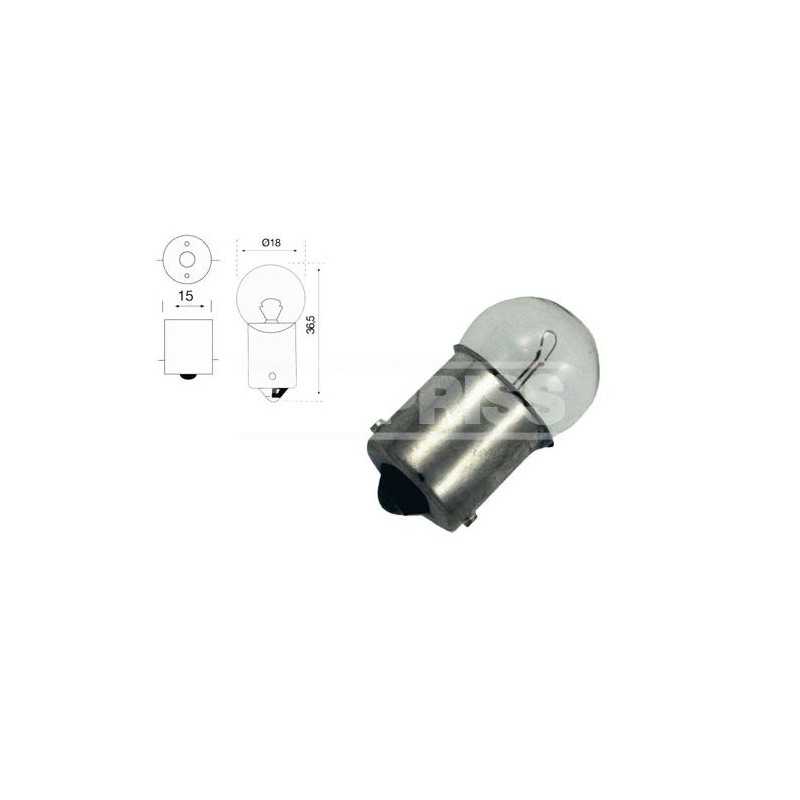 CARPRISS Caja 10 lámparas bombilla luz matrícula 24V 5W 79780281