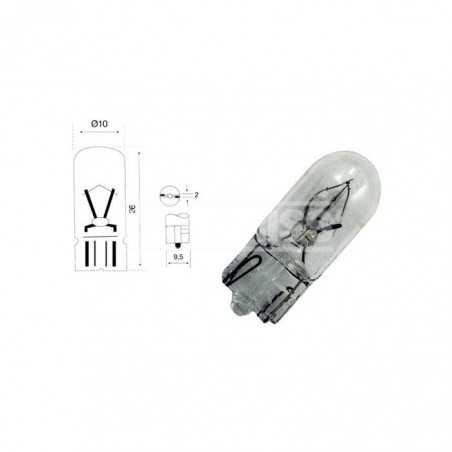 CARPRISS Box of 10 dashboard/position lamps 24V 5W 24V 5W 79780283