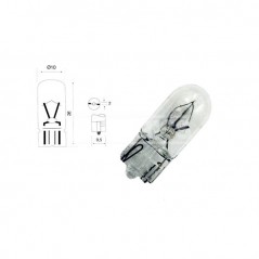 CARPRISS Caja 10 lámparas bombilla sin casquillo 24V 3W 79780284
