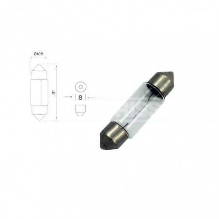 CARPRISS Caja 10 lámparas bombilla PLAFONIER 24V 5W 79780285