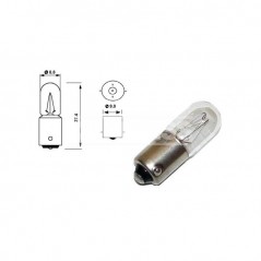 CARPRISS Caja 10 lámparas bombilla tubular 12V 4W 79780289