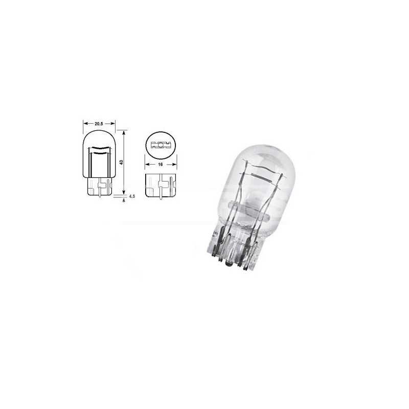CARPRISS Caja 10 lámparas bombilla sin casquillo 12V 21/5W 79780299