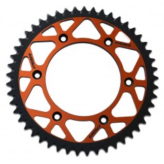 PBR Self-cleaning anodized aluminum transmission ring gear 520 TWIN ULTRA-LIGHT 899 4090020450VAR