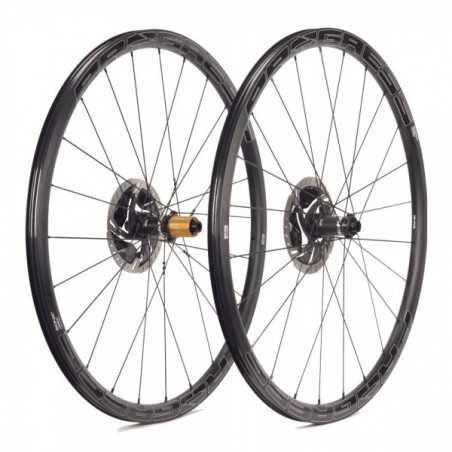 PROGRESS Juego de ruedas bicicleta SONIC DISC 12X100/12X142 CAMPAGNOLO PUSODJCPNG