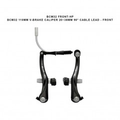 SUN RACE Pinza freno de llanta trasera BCM32 110 MM V-BRAKE CALIPER 20~ 38 135� CABLE LEAD 4710944264227